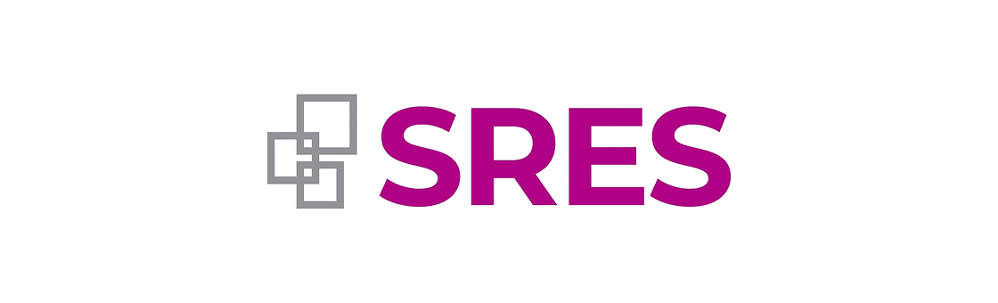 Modern SRES emblem with linked rectangles